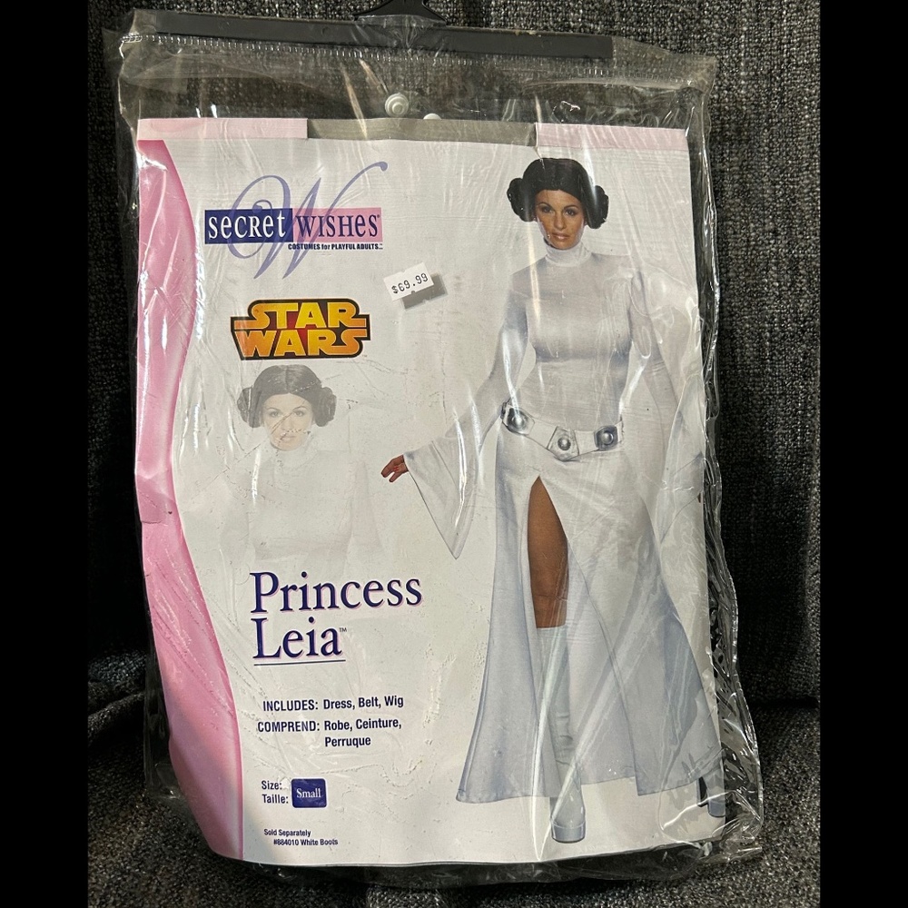 Princess Leia Costume Size Small